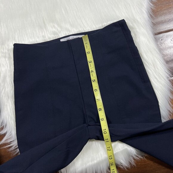 MM Lafleur Size 0 Petite Navy Blue Powerstretch The Foster Pants - Picture 4 of 10